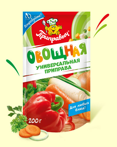 Приправа Универсальная Овощная 200г*14шт Приправыч